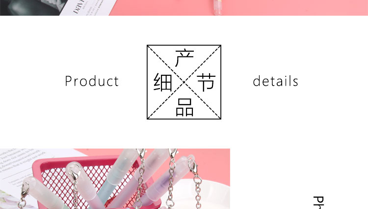 Japanese and Korean Creative New Pendant Gel Pen Black Gel Ink Pen Student Studying Stationery Wholesale Customizable Logo Japanese and Korean Creative New Pendant Gel Pen Black Gel Ink Pen Student Studying Stationery Wholesale Customizable Logo