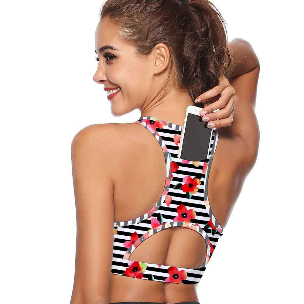 High-Strength Shockproof Wireless Portable Mobile Phone Women's Push-up Quick-Dry Yoga Vest Digital Printing Sports Bra High-Strength Shockproof Wireless Portable Mobile Phone Women's Push-up Quick-Dry Yoga Vest Digital Printing Sports Bra
