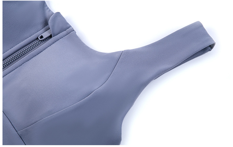 2021 Spring and Summer New Fashion All-Match Zipper Sports Underwear Women's Gather Shockproof Push up Accessory Breast Push up Sports Bra 2021 Spring and Summer New Fashion All-Match Zipper Sports Underwear Women's Gather Shockproof Push up Accessory Breast Push up Sports Bra