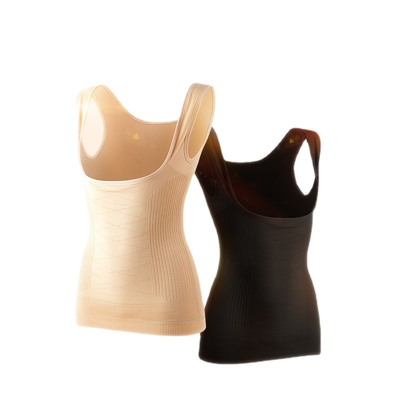 Manufacturer Belly Contracting Seamless Body Shaping Push-up Vest Female Postpartum Body Shaping Enhanced Version U-Shaped Corset Slimming Clothes