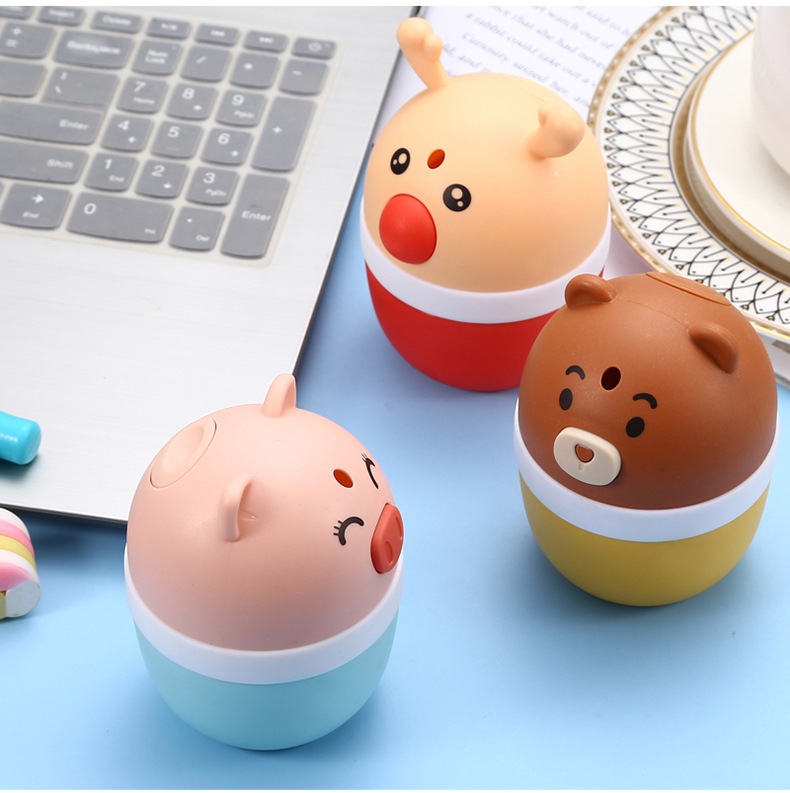 Cartoon Automatic Toothpick Box Push-Type Dustproof Toothpick Holder Creative Cute Toothpick Storage Box Household Restaurant Pop-up Cartoon Automatic Toothpick Box Push-Type Dustproof Toothpick Holder Creative Cute Toothpick Storage Box Household Restaurant Pop-up