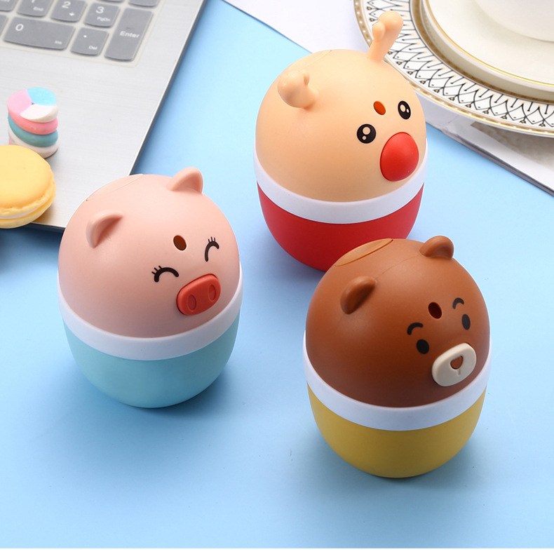 Cartoon Automatic Toothpick Box Push-Type Dustproof Toothpick Holder Creative Cute Toothpick Storage Box Household Restaurant Pop-up Cartoon Automatic Toothpick Box Push-Type Dustproof Toothpick Holder Creative Cute Toothpick Storage Box Household Restaurant Pop-up