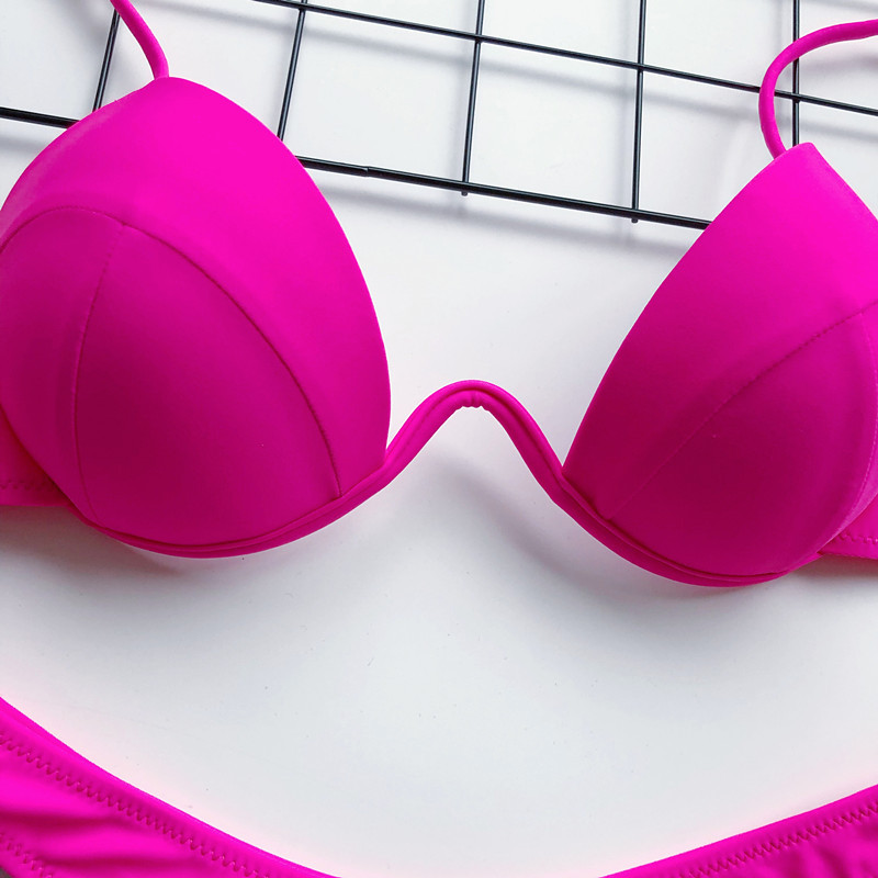 Europe and America Cross Border Swimsuit Hard Cup Push up Bikini AliExpress New One-Piece Steel Support Swimsuit 76341 Europe and America Cross Border Swimsuit Hard Cup Push up Bikini AliExpress New One-Piece Steel Support Swimsuit 76341