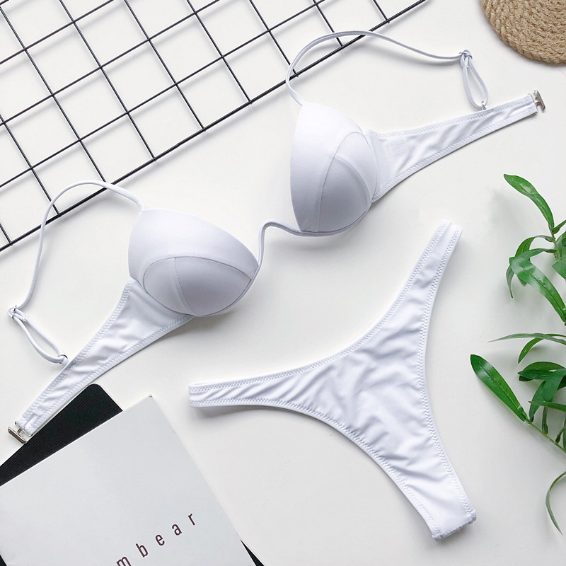Europe and America Cross Border Swimsuit Hard Cup Push up Bikini AliExpress New One-Piece Steel Support Swimsuit 76341 Europe and America Cross Border Swimsuit Hard Cup Push up Bikini AliExpress New One-Piece Steel Support Swimsuit 76341