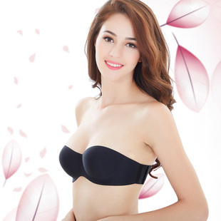Factory Direct Sales Silicone Bra Silicone Twice Thickened Invisible Nude Bra Push up Invisible Bra Silicone Underwear