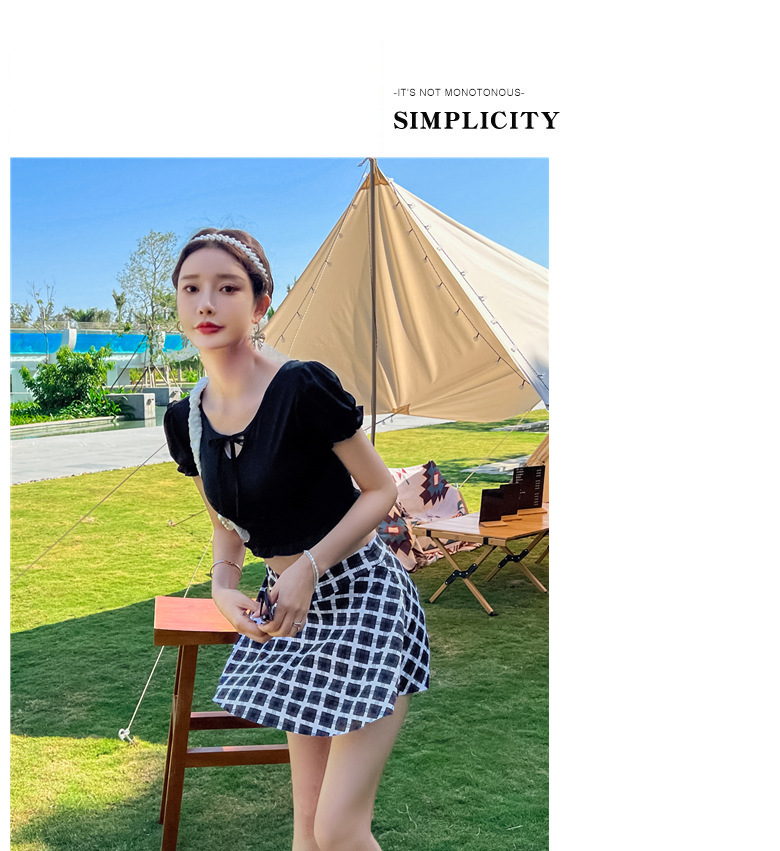 Swimsuit Female Skirt Style Split Conservative Slimming Korean Ins Style Student Small Chest Push up Mori Internet Influencer Hot Spring Swimsuit Swimsuit Female Skirt Style Split Conservative Slimming Korean Ins Style Student Small Chest Push up Mori Internet Influencer Hot Spring Swimsuit