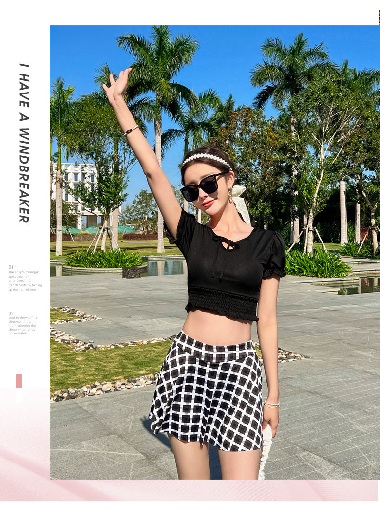 Swimsuit Female Skirt Style Split Conservative Slimming Korean Ins Style Student Small Chest Push up Mori Internet Influencer Hot Spring Swimsuit Swimsuit Female Skirt Style Split Conservative Slimming Korean Ins Style Student Small Chest Push up Mori Internet Influencer Hot Spring Swimsuit
