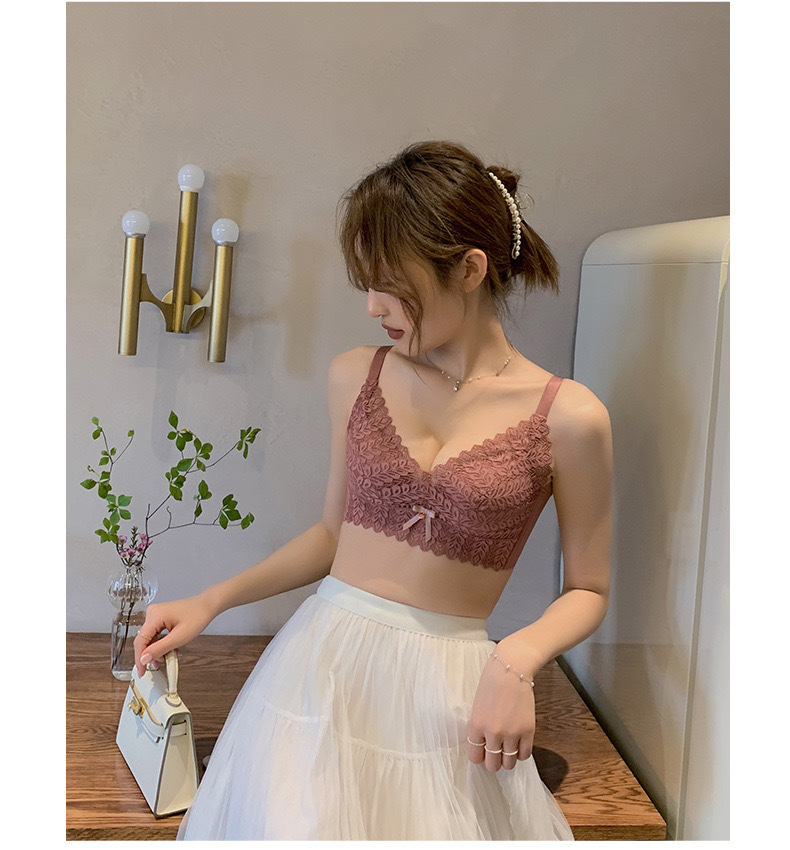 Adjustable French Lace Underwear Women's Small Chest Push up No Wire Accessory Breast Push up Push up Bra Breathable Comfortable Bra Adjustable French Lace Underwear Women's Small Chest Push up No Wire Accessory Breast Push up Push up Bra Breathable Comfortable Bra