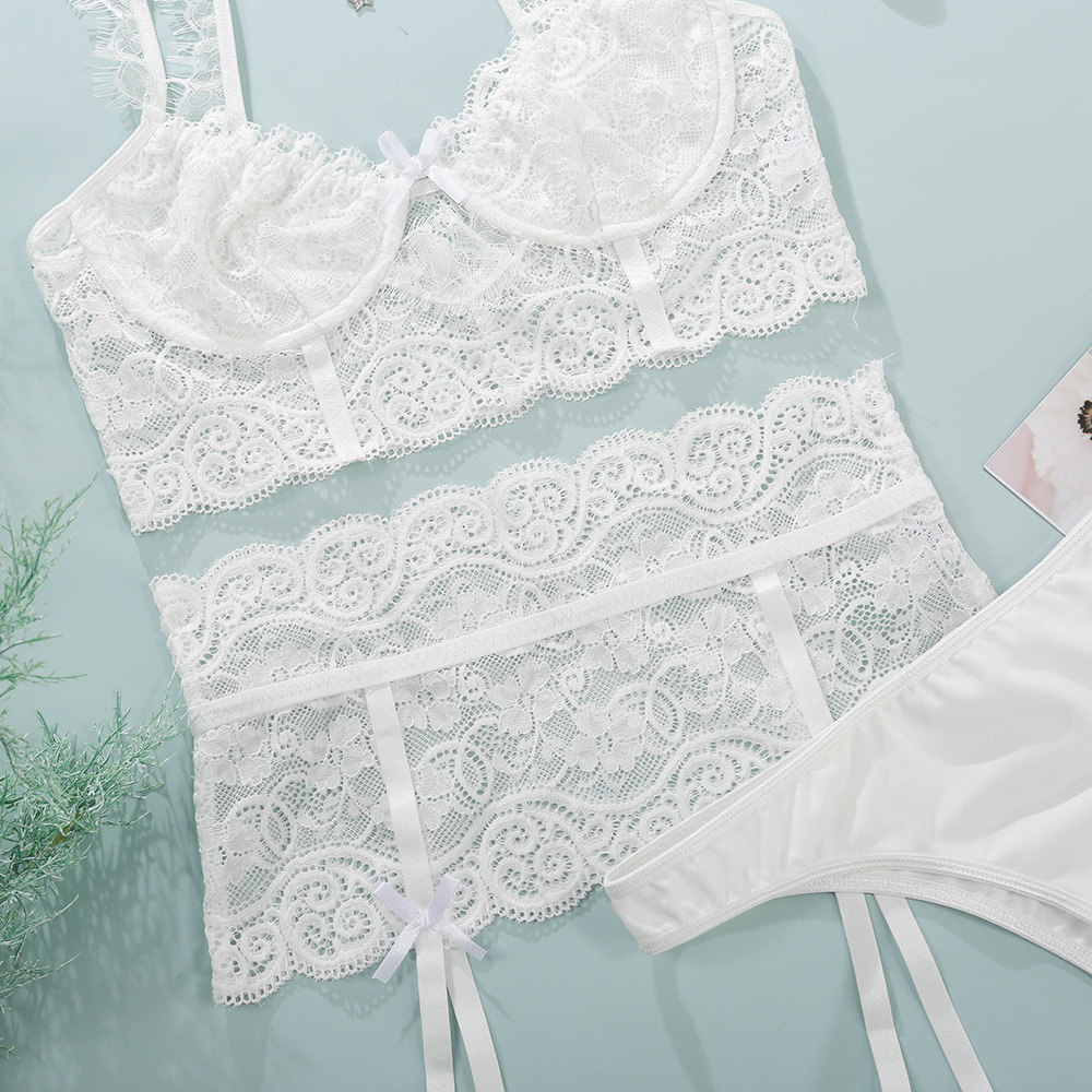 sexy lingerieAmazon European and American New Style with Steel Ring Push up Lace Sexy Three-Piece Set 12348 sexy lingerieAmazon European and American New Style with Steel Ring Push up Lace Sexy Three-Piece Set 12348