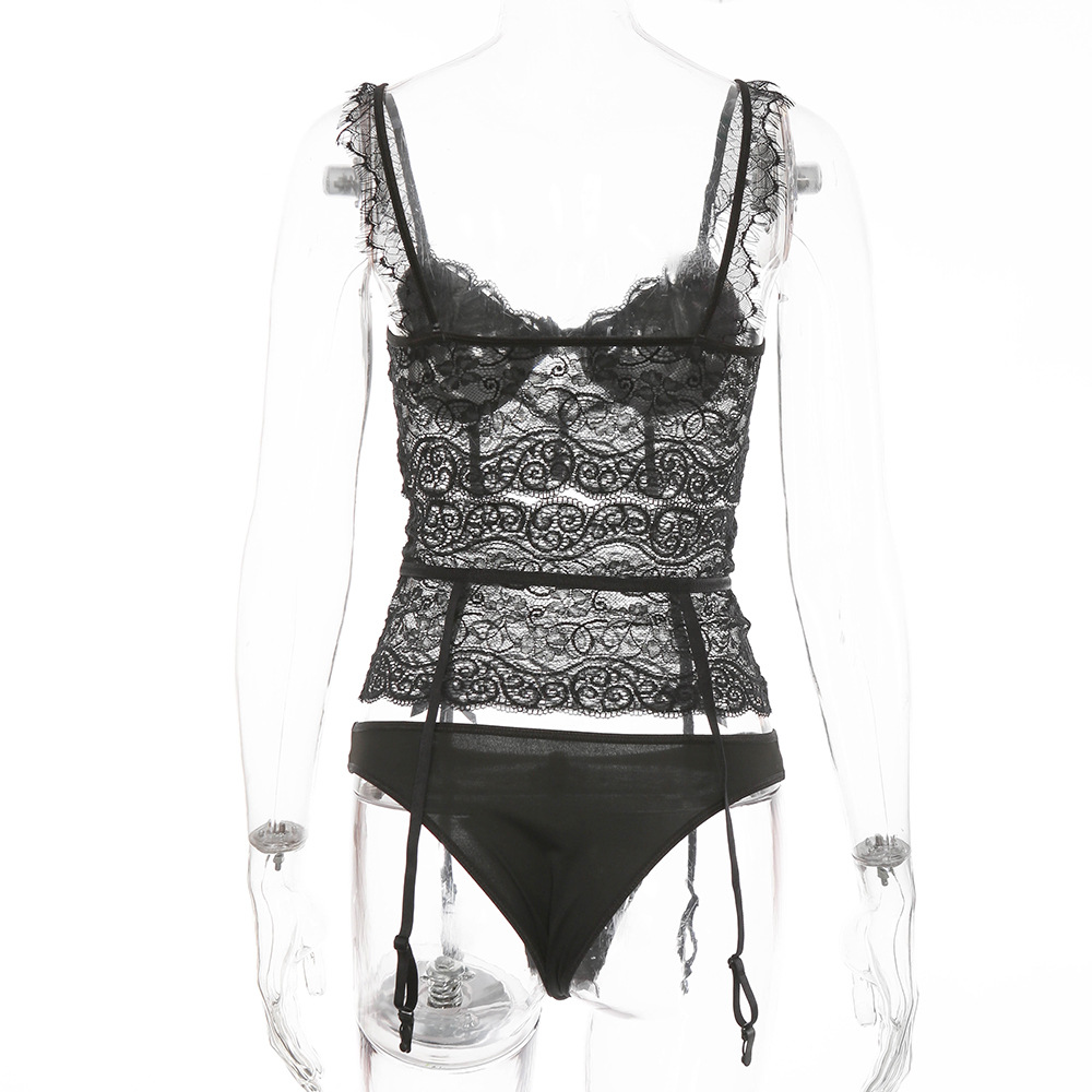 sexy lingerieAmazon European and American New Style with Steel Ring Push up Lace Sexy Three-Piece Set 12348 sexy lingerieAmazon European and American New Style with Steel Ring Push up Lace Sexy Three-Piece Set 12348