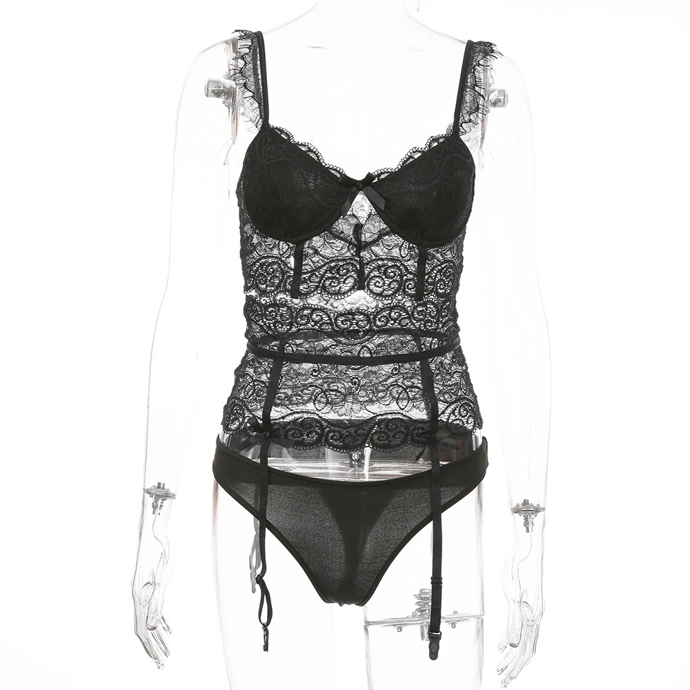 sexy lingerieAmazon European and American New Style with Steel Ring Push up Lace Sexy Three-Piece Set 12348 sexy lingerieAmazon European and American New Style with Steel Ring Push up Lace Sexy Three-Piece Set 12348