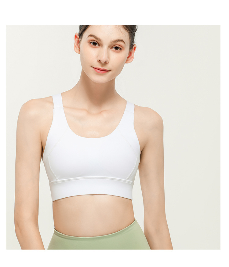 Shockproof Push-up Shape Fixing Seamless Buckle Sports Underwear Women's Yoga Vest Professional Quick-Drying Running Fitness Bra Shockproof Push-up Shape Fixing Seamless Buckle Sports Underwear Women's Yoga Vest Professional Quick-Drying Running Fitness Bra