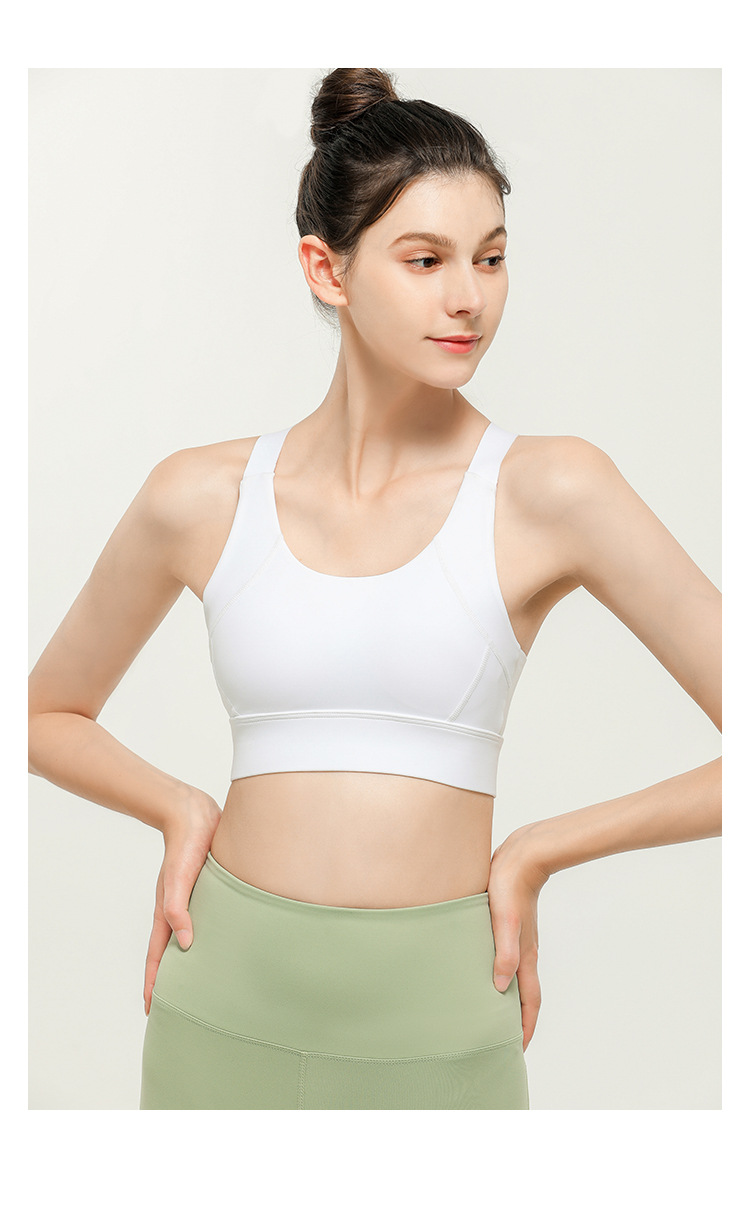 Shockproof Push-up Shape Fixing Seamless Buckle Sports Underwear Women's Yoga Vest Professional Quick-Drying Running Fitness Bra Shockproof Push-up Shape Fixing Seamless Buckle Sports Underwear Women's Yoga Vest Professional Quick-Drying Running Fitness Bra