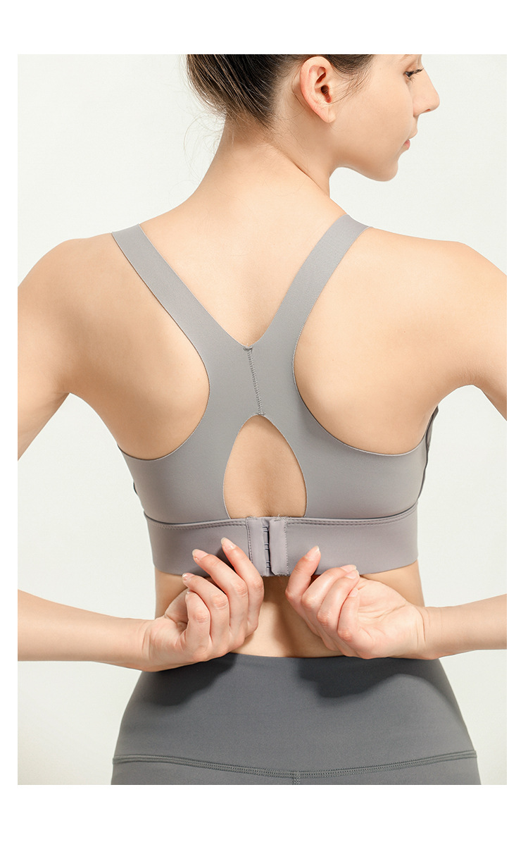 Shockproof Push-up Shape Fixing Seamless Buckle Sports Underwear Women's Yoga Vest Professional Quick-Drying Running Fitness Bra Shockproof Push-up Shape Fixing Seamless Buckle Sports Underwear Women's Yoga Vest Professional Quick-Drying Running Fitness Bra