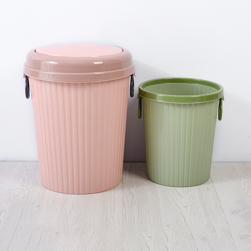 Household Trash Can Automatic Pop-up Trash Can Household Convenient More than Clamping Ring Trash Can Specifications Push Trash Can