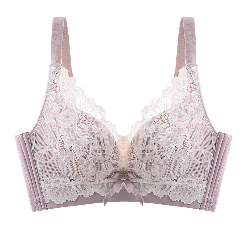 2022 Spring and Summer New Bra Adjustable Accessory Breast Push up Bra Lady Sexy Small Chest Special Gathered Lace Underwear