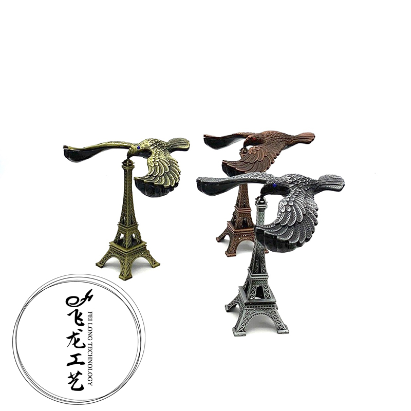 Zinc alloy balance eagle gravity bird pendulum adult tumbler large metal decoration permanent suspension eagle teaching