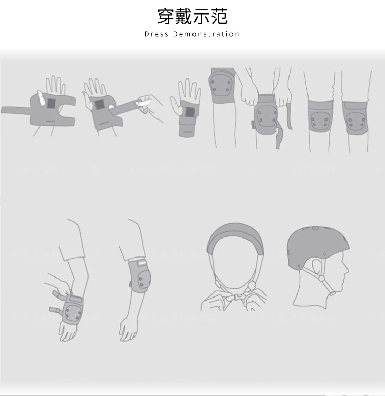 Protective Gear Balance Bike (for Kids) Helmet Skating Skateboard Protective Clothing Suit Seven Piece Set Custom Logo Protective Gear Balance Bike (for Kids) Helmet Skating Skateboard Protective Clothing Suit Seven Piece Set Custom Logo