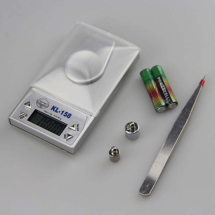 High precision powder carat jewelry gold electronic scale 0.001g grams scale balance set experiment