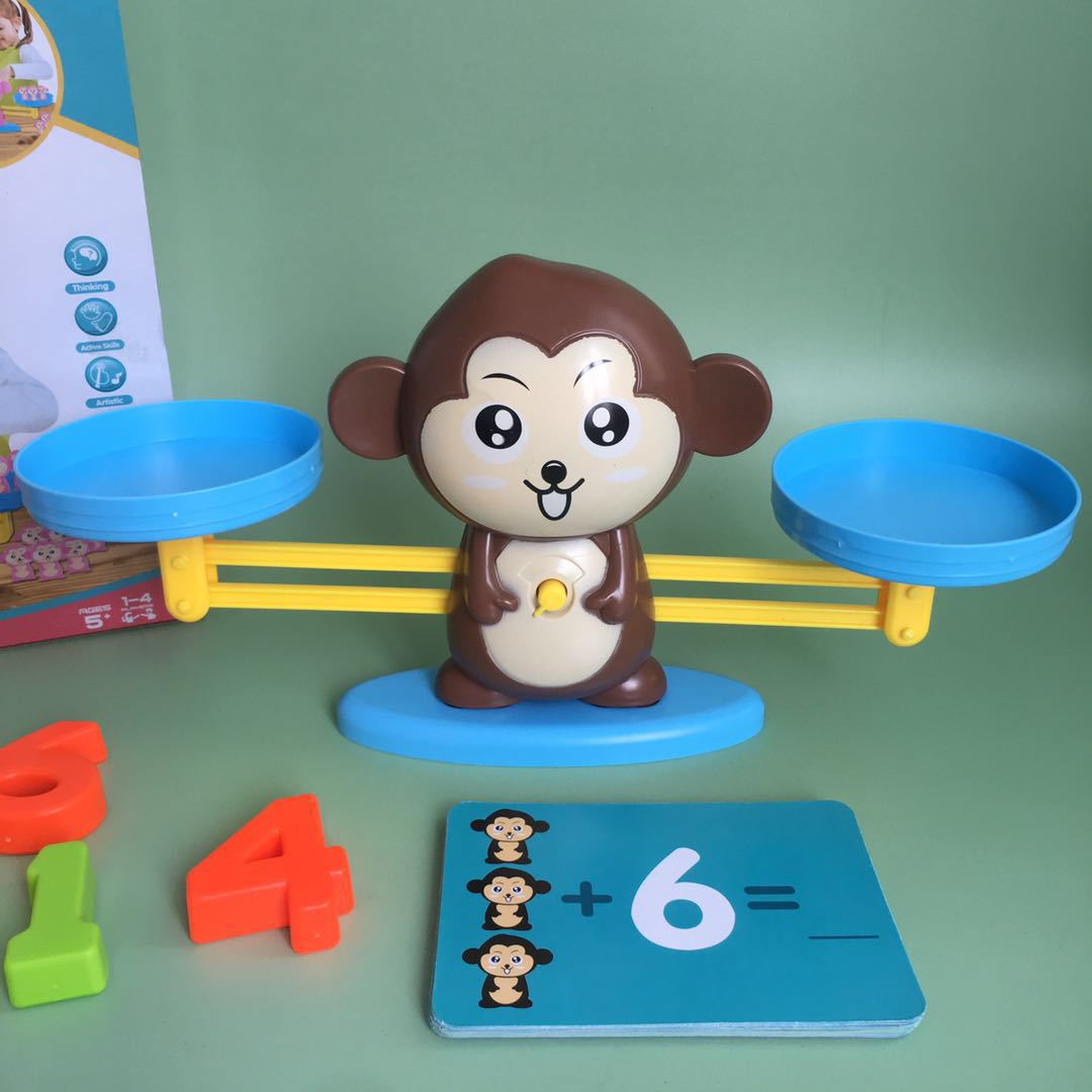Cross-Border Hot Sale Balance Monkey Early Childhood Educational Toys Balance Enlightenment Addition and Subtraction Arithmetic Spot Factory Direct Sales Cross-Border Hot Sale Balance Monkey Early Childhood Educational Toys Balance Enlightenment Addition and Subtraction Arithmetic Spot Factory Direct Sales