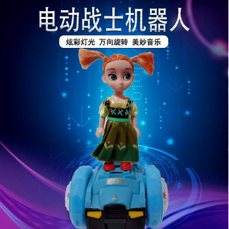 Best-Seller on Douyin Spider Man Balance Car Universal Electric Lamplight Music Spider Man Captain Children's Toys Wholesale
