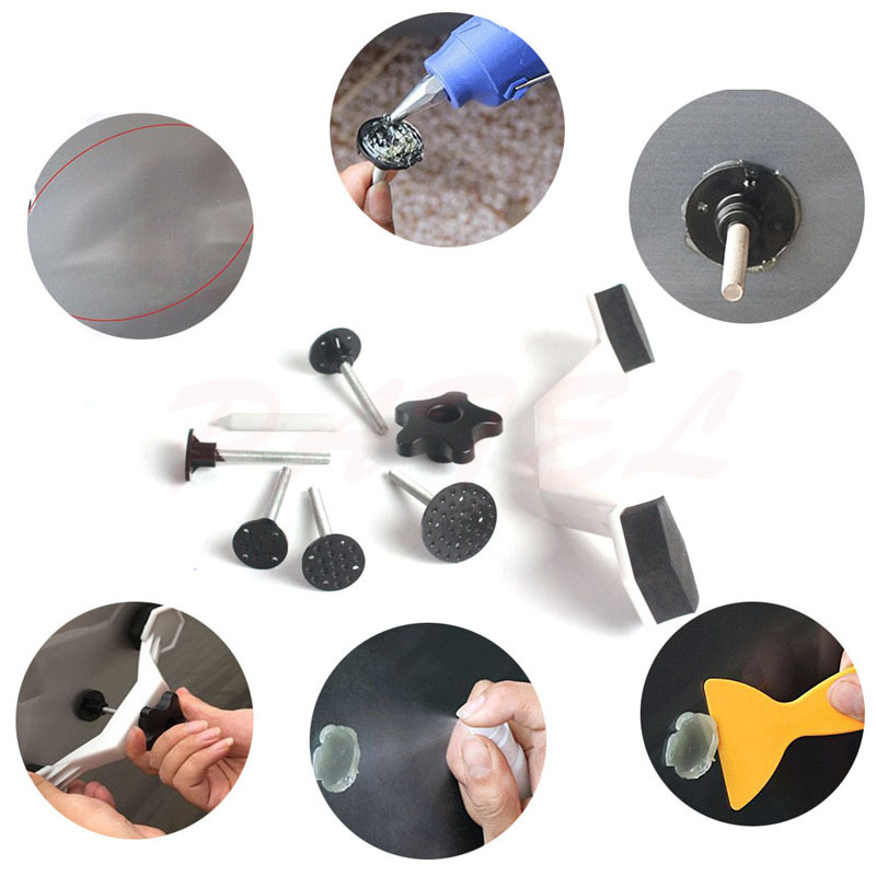 Car Sheet Metal Tool Dent Repair Device Bridge Pit Repair Balance Bridge Set