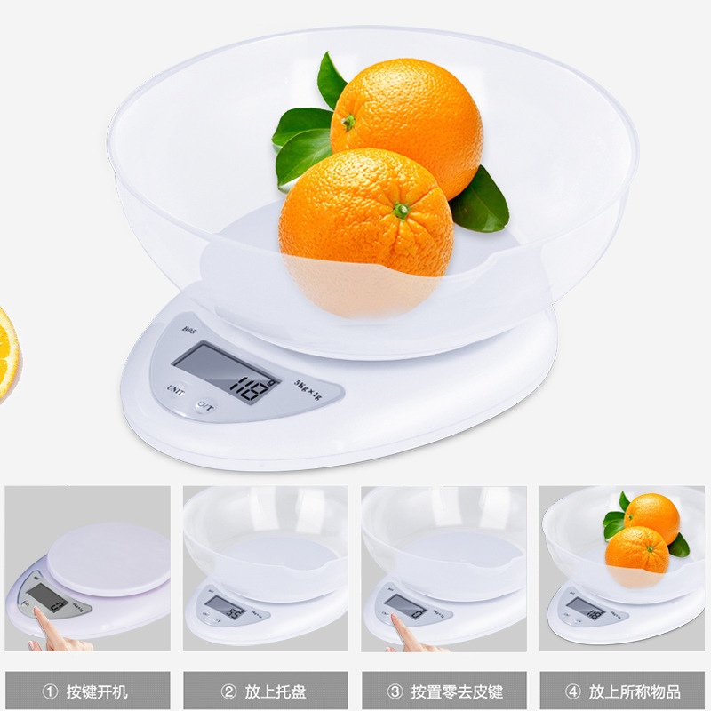 Mini Electronic Scales Kitchen Baking Food Balance Household Small Electronic Gram Measuring Scale Kitchen Scale