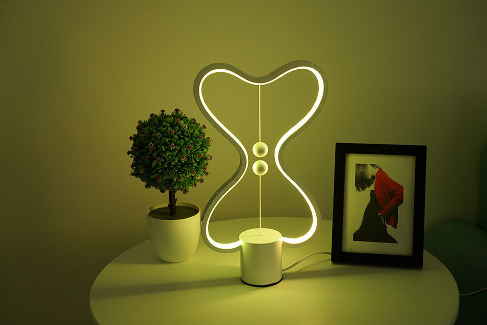 LED Table Lamp Magnetic Balance Light Intelligent Creative Bedroom Bedside Lamp Color Changing Desk Bar Ambience Light LED Table Lamp Magnetic Balance Light Intelligent Creative Bedroom Bedside Lamp Color Changing Desk Bar Ambience Light