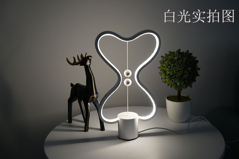 LED Table Lamp Magnetic Balance Light Intelligent Creative Bedroom Bedside Lamp Color Changing Desk Bar Ambience Light LED Table Lamp Magnetic Balance Light Intelligent Creative Bedroom Bedside Lamp Color Changing Desk Bar Ambience Light