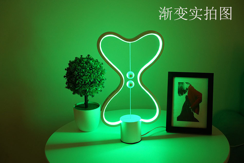LED Table Lamp Magnetic Balance Light Intelligent Creative Bedroom Bedside Lamp Color Changing Desk Bar Ambience Light LED Table Lamp Magnetic Balance Light Intelligent Creative Bedroom Bedside Lamp Color Changing Desk Bar Ambience Light