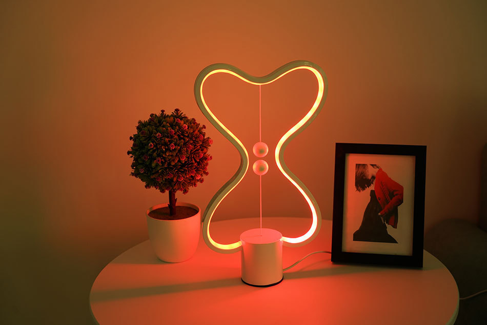 LED Table Lamp Magnetic Balance Light Intelligent Creative Bedroom Bedside Lamp Color Changing Desk Bar Ambience Light LED Table Lamp Magnetic Balance Light Intelligent Creative Bedroom Bedside Lamp Color Changing Desk Bar Ambience Light