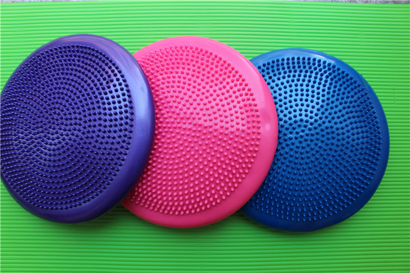 Thickened Yoga Mat Flat Mat Balance Pad Yoga Cushion Massage Mat Yoga Trainer Exercise Fitness Equipment