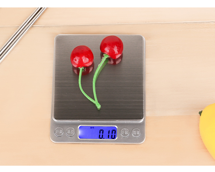 I2000 Kitchen Electronic Scale Multi-Function Baking Food Platform Scale Ultra Precision Balance Scale Jewelry Scale 0.01G