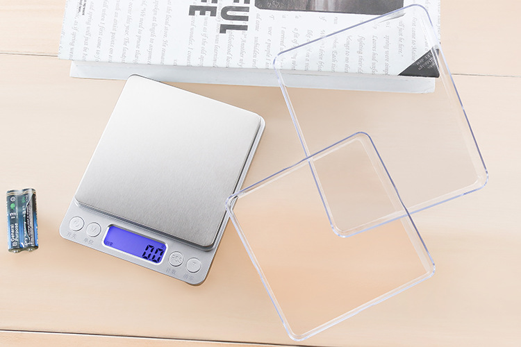 I2000 Kitchen Electronic Scale Multi-Function Baking Food Platform Scale Ultra Precision Balance Scale Jewelry Scale 0.01G