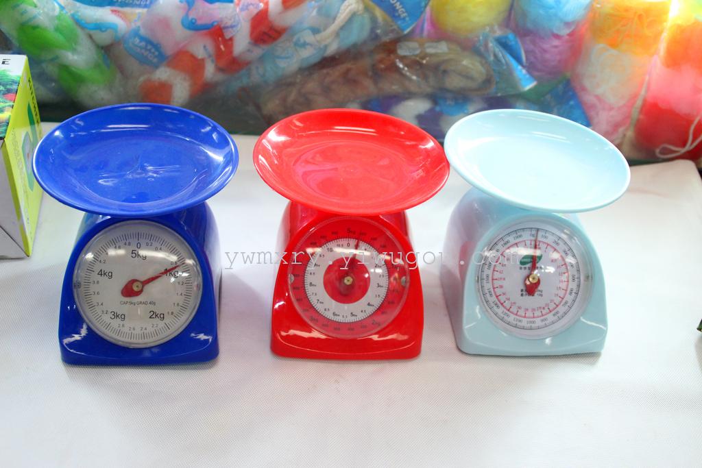  kitchen scale, environmental protection plastic kitchen scale scale spring balance scale mechanical kitchen scale
