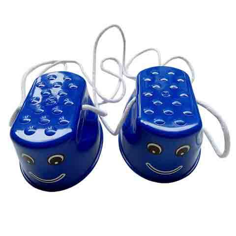 Kindergarten Toys Balance Training Gao Qiao Toddler Stilts Child Sense Training Equipment Smiley Stilts 1 Pair