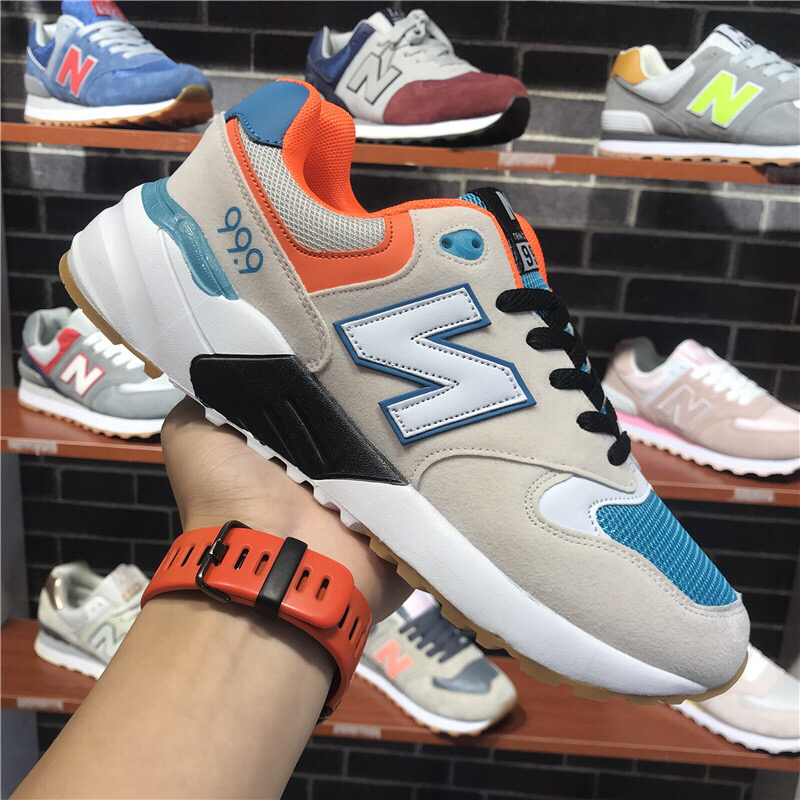 Nb999 Men's and Women's Sneakers Fashion Casual Retro All-Match Breathable Mesh Running Shoes New Balance Shoes Tide Nb999 Men's and Women's Sneakers Fashion Casual Retro All-Match Breathable Mesh Running Shoes New Balance Shoes Tide