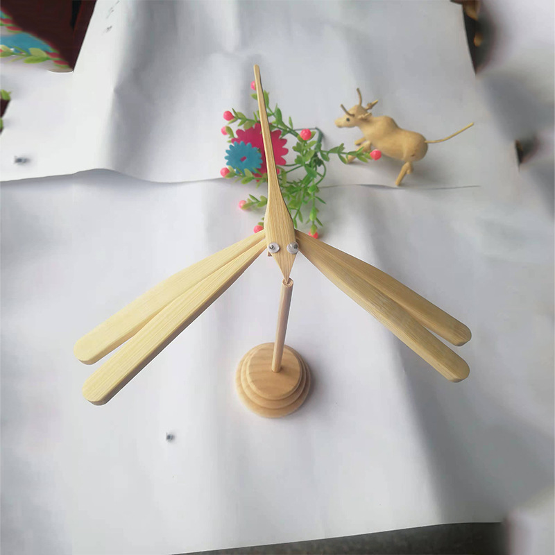 Bulk Balance Bamboo Dragonfly Single Package Dragonfly DIY Intelligence Toys Children's Toys Crafts Dragonfly