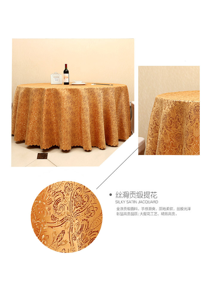 The hotel wedding tablecloth european-style antependium table cloth every year has the balance.