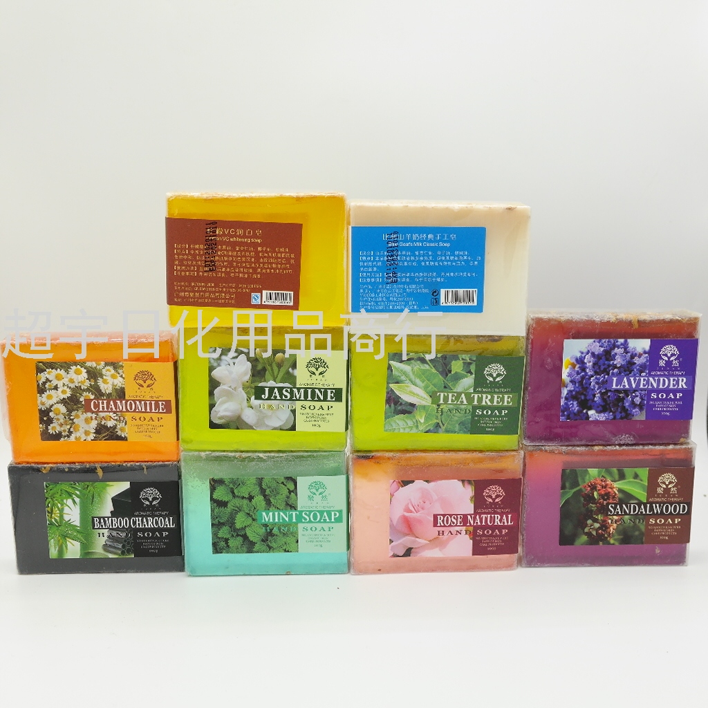 Sandalwood Essential Oil Soap Sandalwood Fragrance Plant Fragrance Skin Cleaning Balance Oil Only for Foreign Trade
