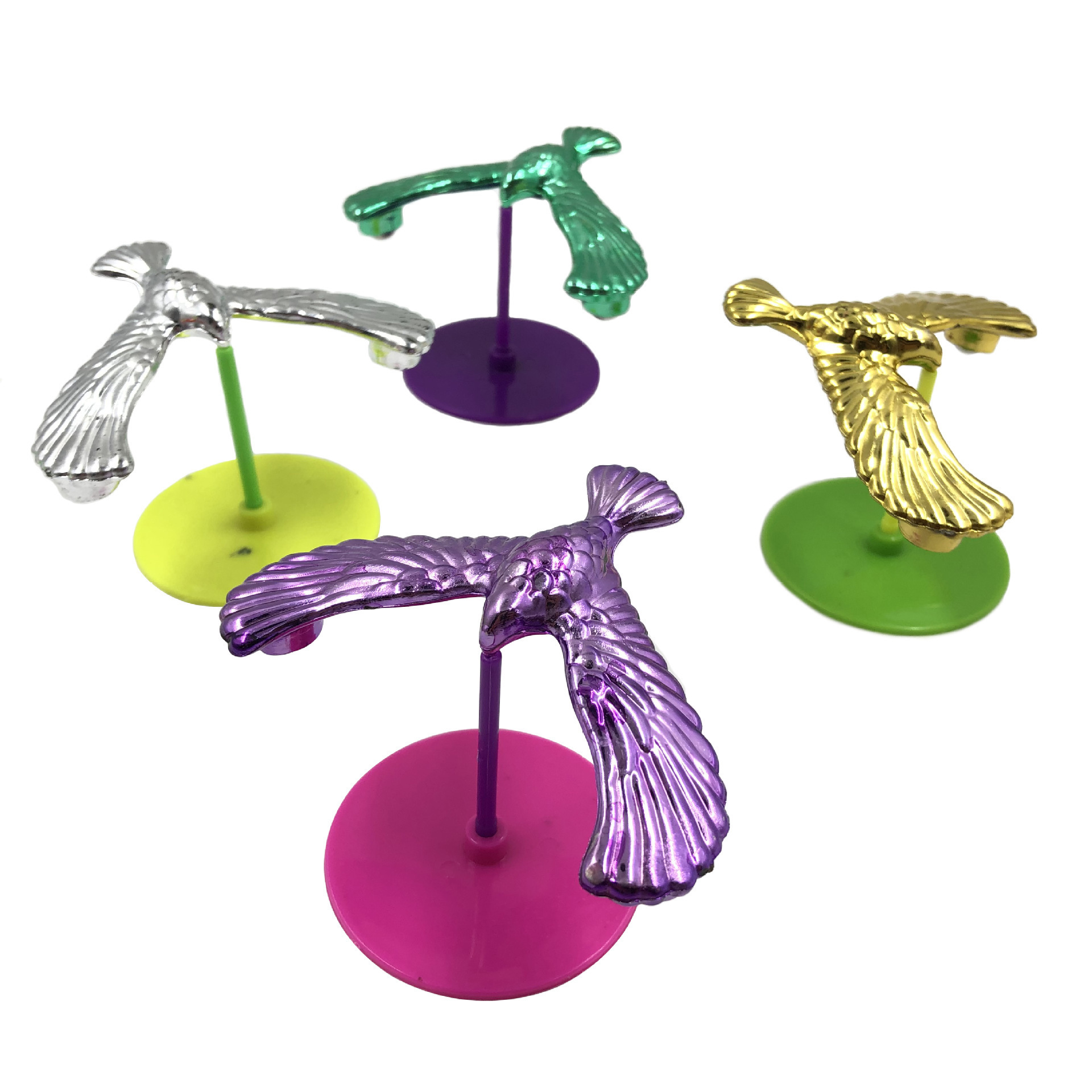 Hot Sale New Exotic Toy Balance Bird Gravity Bird Classic Toy 80 S Nostalgic Pyramid Balance Eagle Toy