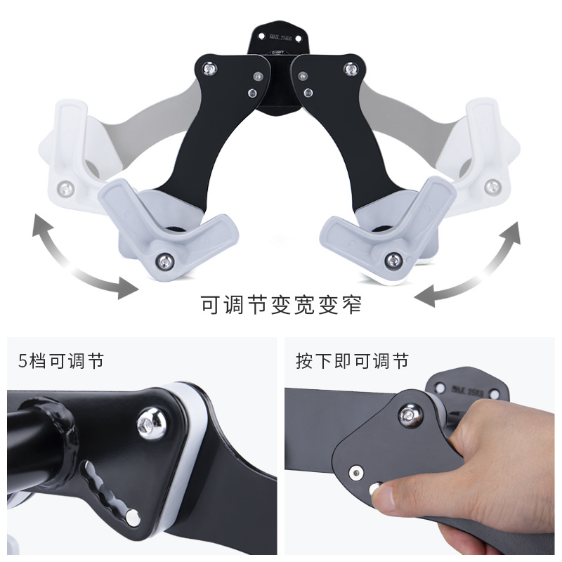 Bicycle Wall Hanger Highway Mountain Bicycle Wall Hook Balance Bike (for Kids) Adjustable Bike Rack CX10