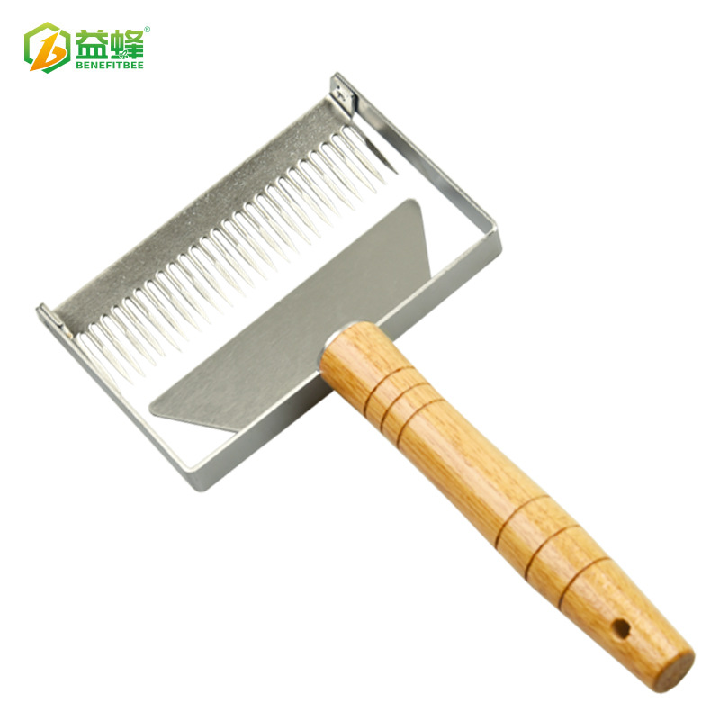 Innovative Uncapping Fork Stainless Steel Balance Uncapping Fork Barbs Uncapping Knife Bee Industry Beekeeping Tools