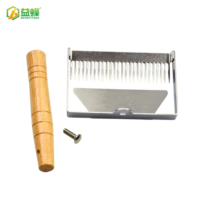 Innovative Uncapping Fork Stainless Steel Balance Uncapping Fork Barbs Uncapping Knife Bee Industry Beekeeping Tools