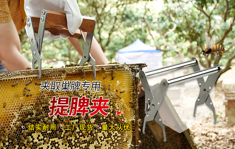 Innovative Uncapping Fork Stainless Steel Balance Uncapping Fork Barbs Uncapping Knife Bee Industry Beekeeping Tools