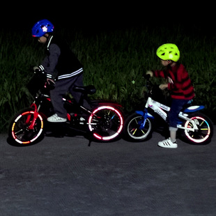 Dead Flying Bicycle Electric Motorcycle Children Balance Scooter Safety Luminous Reflective Decoration Diamond Sticker