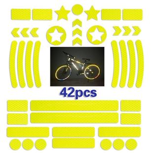 Dead Flying Bicycle Electric Motorcycle Children Balance Scooter Safety Luminous Reflective Decoration Diamond Sticker