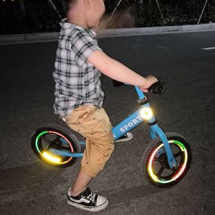 Dead Flying Bicycle Electric Motorcycle Children Balance Scooter Safety Luminous Reflective Decoration Diamond Sticker