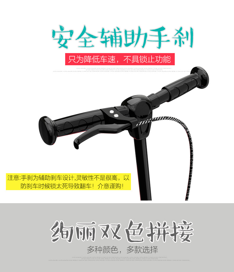 Children's Two-in-One Scooter 1-2-3 Years Old Child Baby Can Sit Kids Balance Bike Multi-Purpose Function Three-Wheel Walker Car