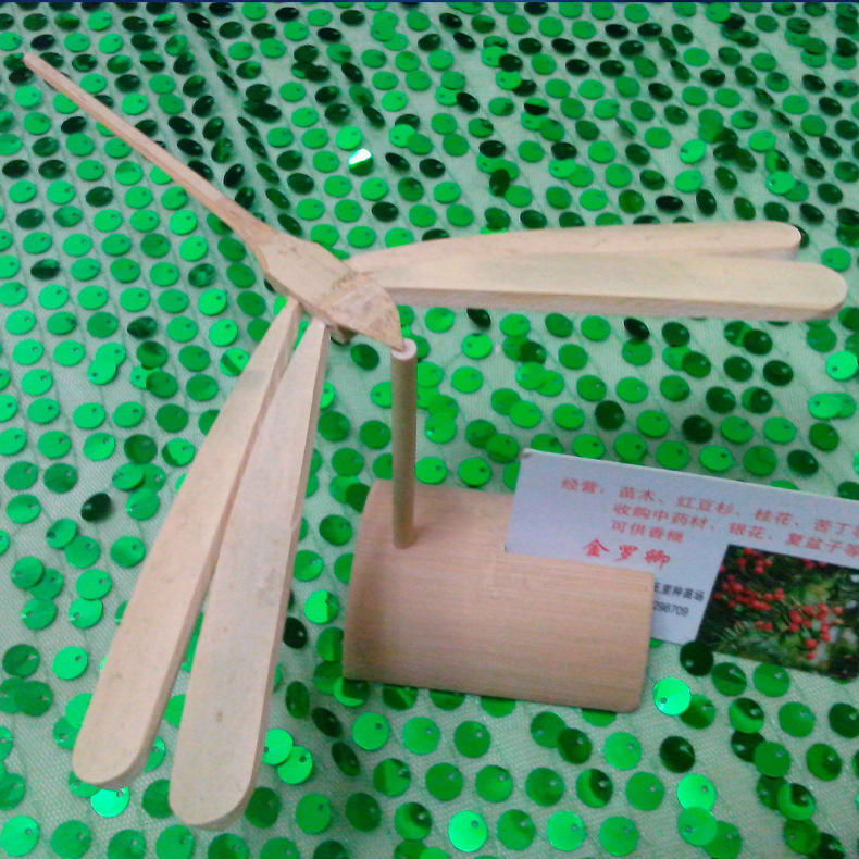 Bamboo Wooden Toys Bamboo Dragonfly Folk Crafts Balance Dragonfly Travel Crafts Ornaments